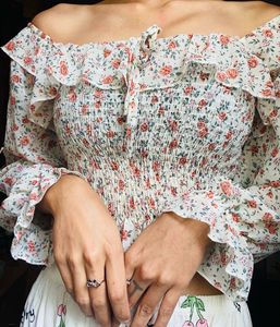 Floral Off-Shoulder Top