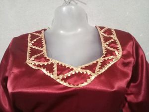 Red Satin Salwar Suit