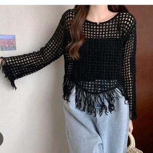 Crochet Fringe Top