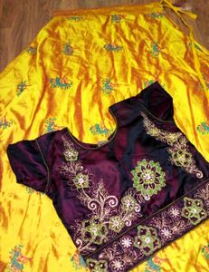 Embroidered Lehenga Choli Set