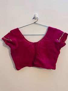 Bandhej  Rose Pink Wedding Wear Saree