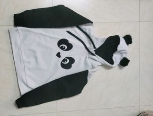 Panda Jacket With Hoddie Cap