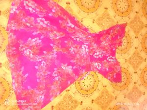 Pink Floral Ethnic Skirt