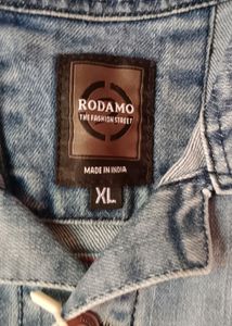Blue Washed Denim Jacket