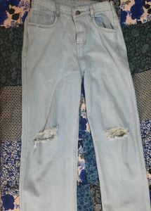 Women Light Blue Jeans