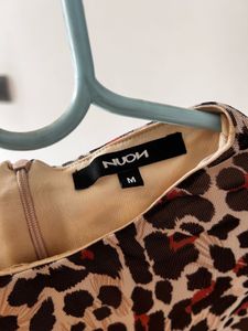 Animal Print Mini Dress