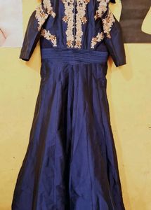 Elegant Blue Ethnic Gown😍🎉