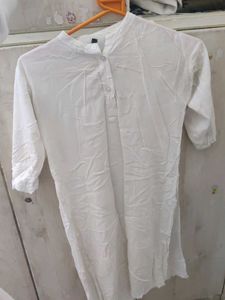 Elegant White Tunic Top