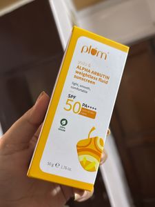 Plum Alpha Arbutin Sunscreen