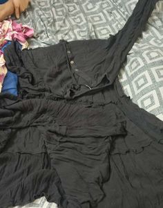 Price Drop- Black LOV frock