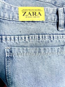 Light Wash Cargo Jeans