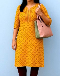 👗 * Kurta | Small Size | Gold