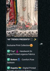 Unstitched Digital Printed Kurta Set