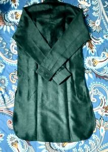 OLIVE GREEN 3 PIECE KURTA SET