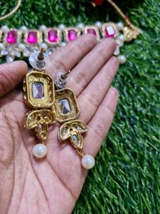 Beautiful Pink Jewellery Set