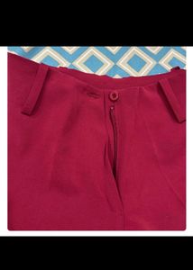 Red Bellbottom Pants