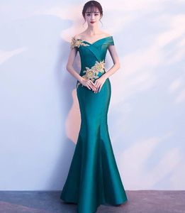 Beautiful of shoulder, princess, mermaid dress