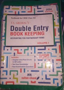 Accounts Book Volume - I, For Class 12th