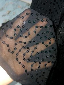 New Sequins Georgette Saree