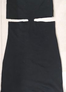 Black Bodycon Tube Dress