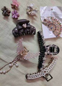 Elegant & Fancy Hair Accessories – Pearl & Crystal