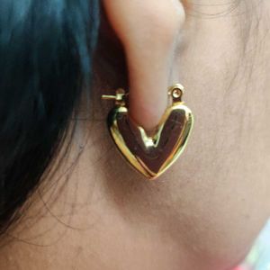 Stainless Steel Hoops Earring