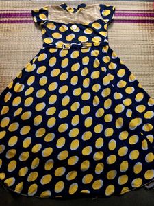 Cute Girls' Polka Dot Dress