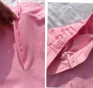 Pink Cargo Pants
