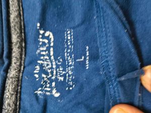 Never Look Cotton Collar T Shirt For Men In L 40