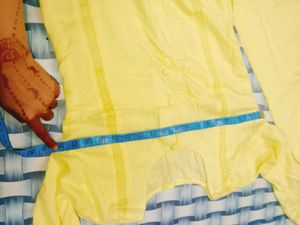 pure kurta yellow paint set