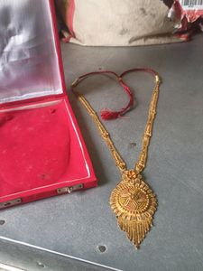Gold Polish Jwellery Long Mangalsutra Garanty Val