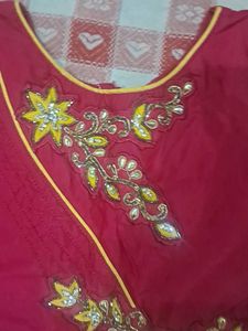 Girls&#39; Party Dress - Pink &amp; Yellow