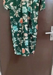 New Unused Cotton Blend Resham Work Suit