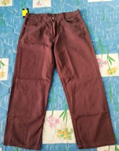 HIGH WAIST STRAIGHT BROWN JEAN 🟤🤎