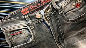 Gucci | Men Jeans , Dark Gray | Branded | Original Levis Gucci