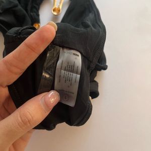 Black Bandeau Bikini Top