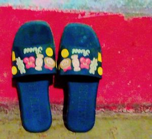 Kid&#39;s Blue Slippers