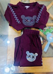 Cute Kids' Tracksuit Set