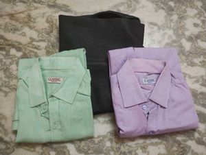 Green Violet Pant Shirt Combo