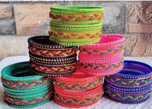 Colorful Bangle Set pack of 2