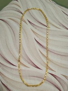 Gold Tone Chain Necklace