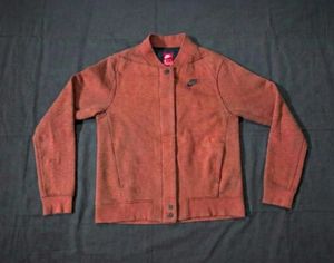 Nike Rare Burnt Orange Knit Jacket | Casual Wear
