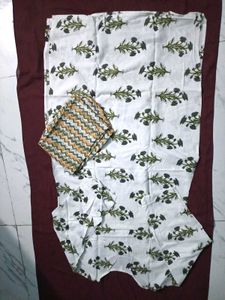 Printed Cotton Suit Set