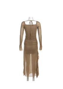 Ruffle Dress From Newme