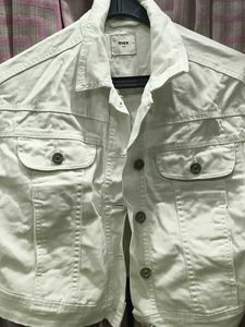White Denim Jacket