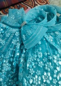 Cute Blue Party Dress