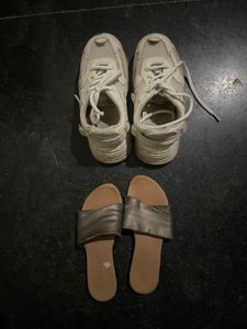 White Chunky Sneakers
