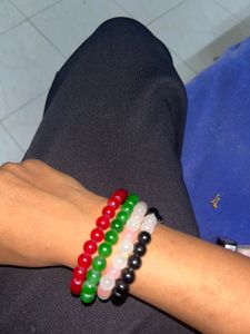 Beaded Bracelets - Set of 4