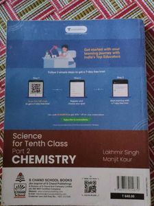 Science for Tenth Class, Chemistry