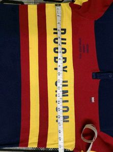 Rugby Union Striped Polo